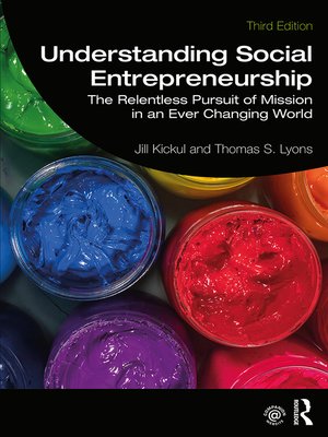 cover image of Understanding Social Entrepreneurship